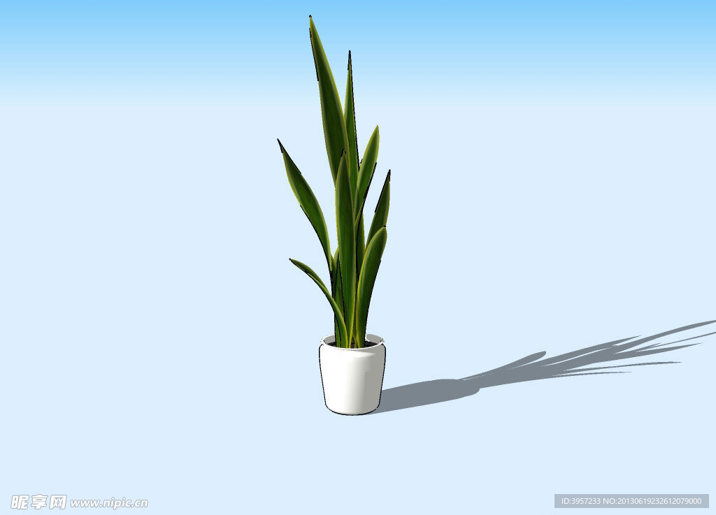 盆景3D模型