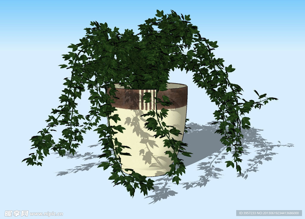 盆景3D模型