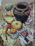 静物水粉画