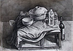 素描静物