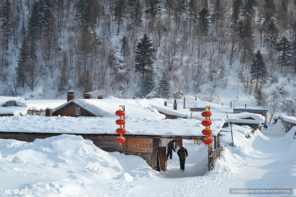 雪乡小屋