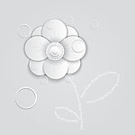 手绘花
