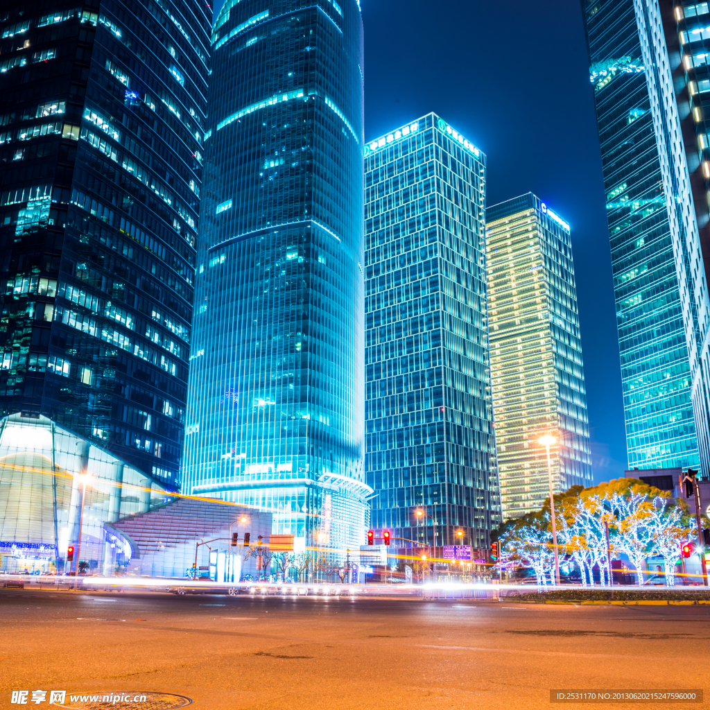 城市灯光