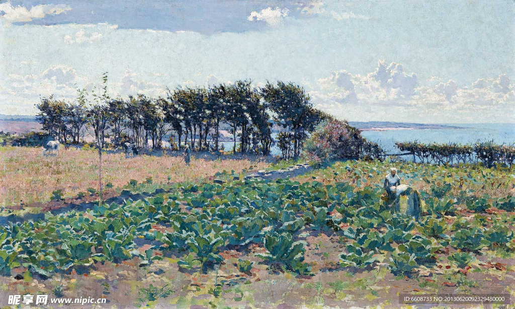 风光油画