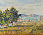 田园油画