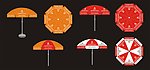 腾安建筑雨伞