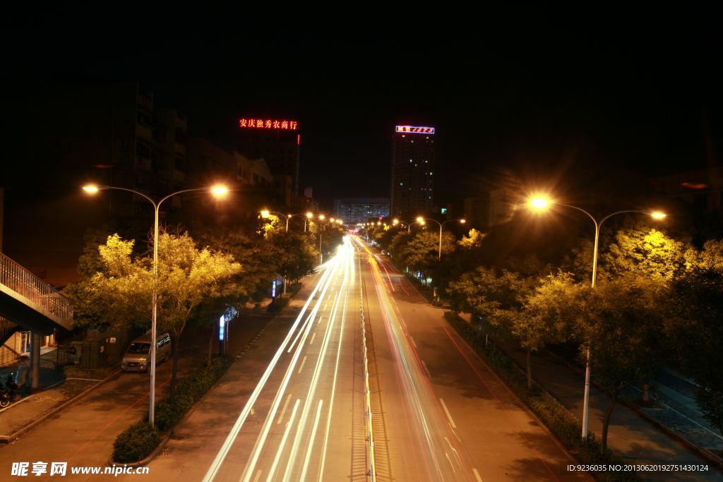 城市夜景图片