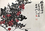 诸乐三花鸟册页