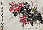 诸乐三花鸟册页