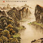 湖光山色