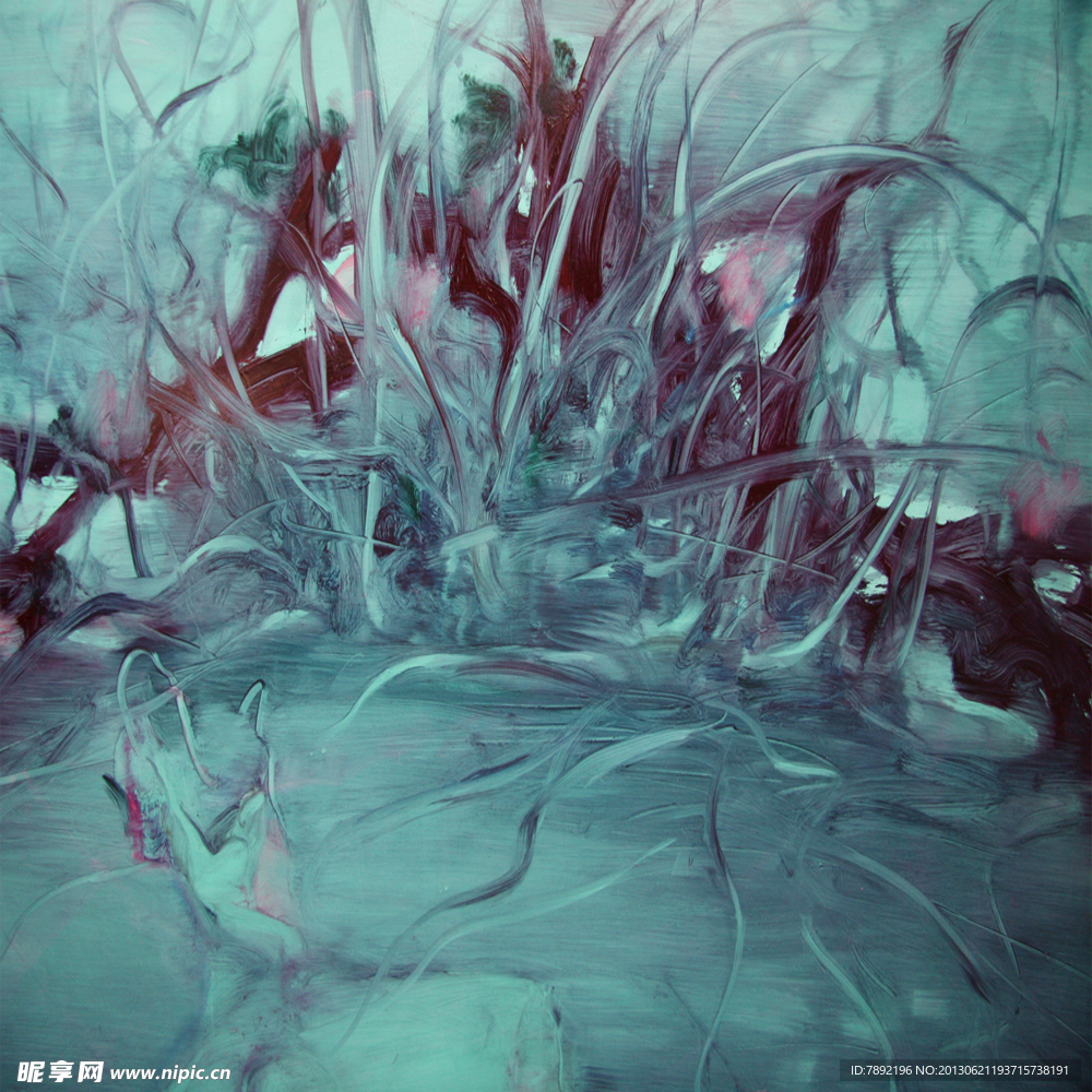 抽象油画