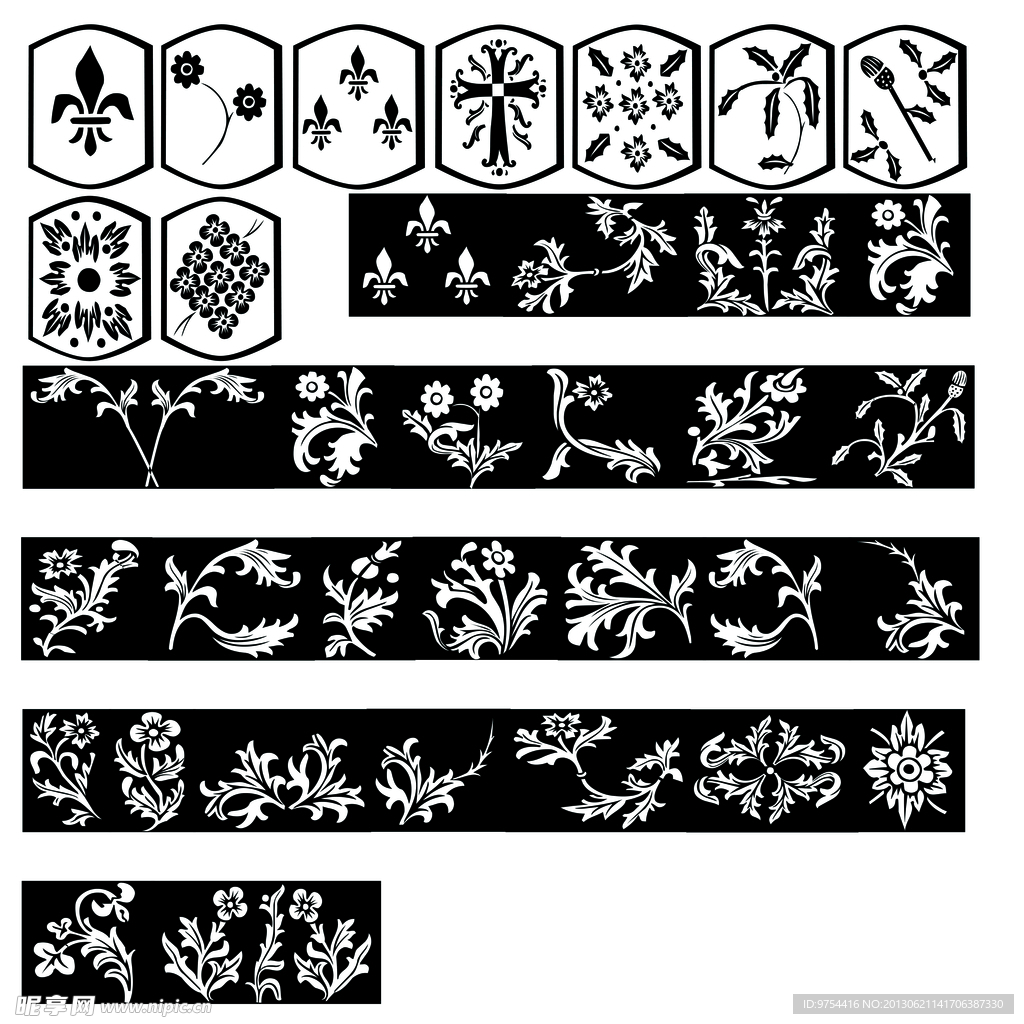雕刻花纹