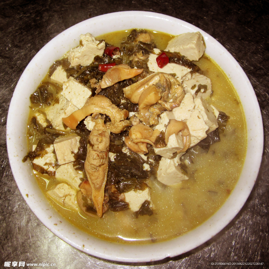 咸菜豆腐
