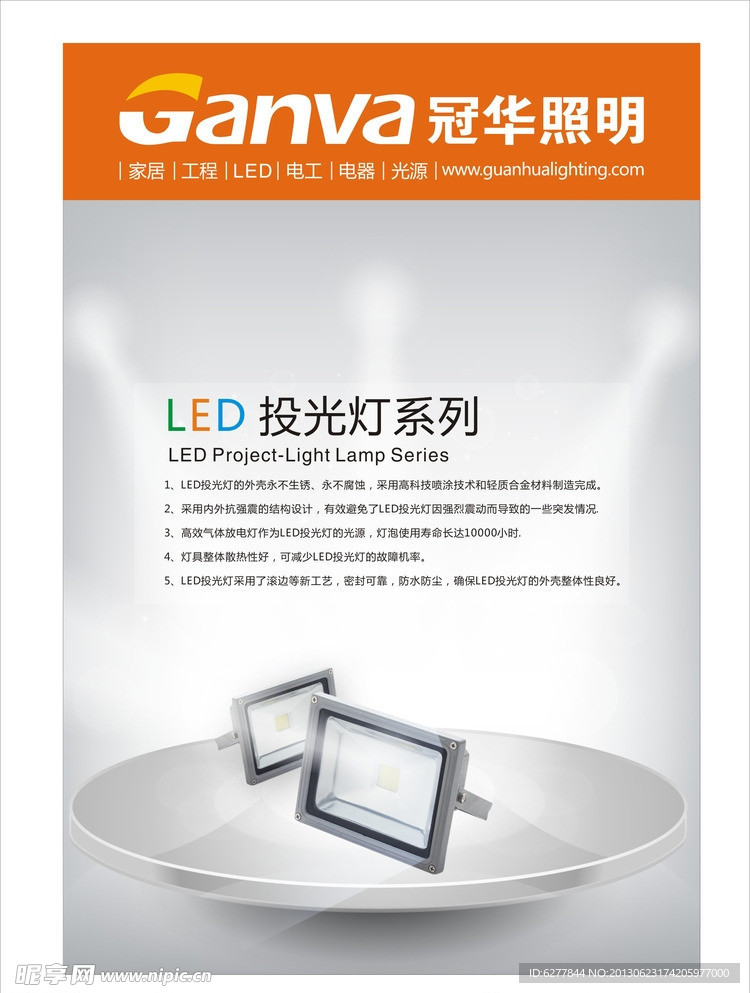 LED投光灯