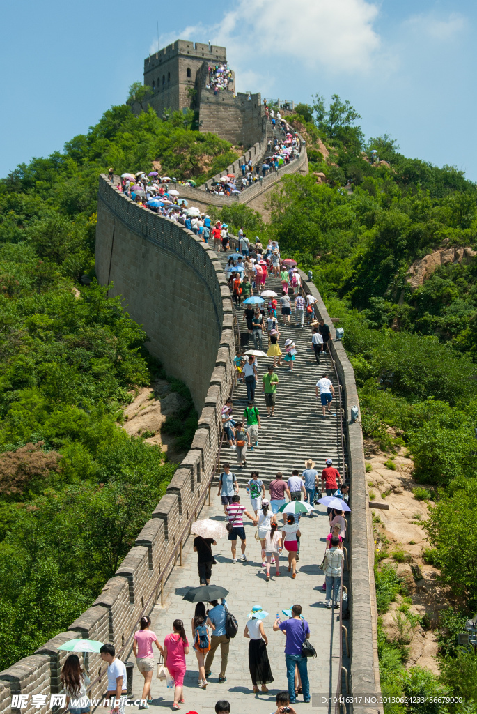 登长城