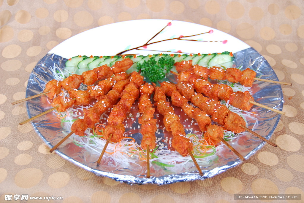 风味牛肉串
