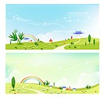 梦幻风景 梦幻背景
