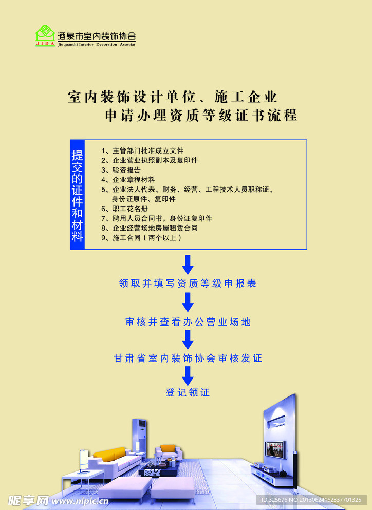 申请领证宣传海报