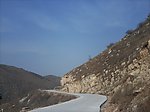 冬季的山