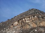 冬季的山