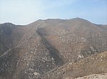 冬季的山