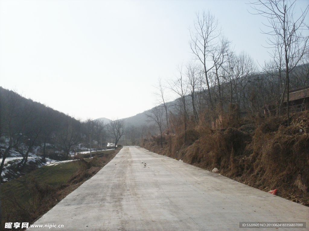 山区的公路