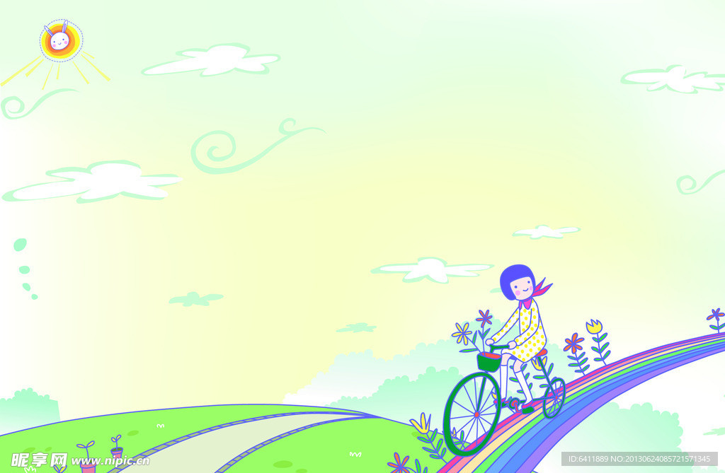 儿童宣传画