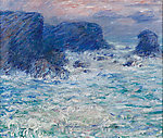 大海油画