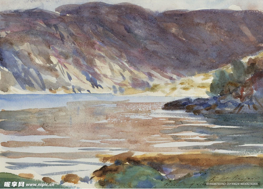 海港油画