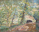 大树油画