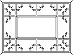 雕花矢量素材 雕花模