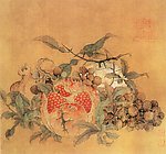 争月圆 工笔画