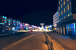 根阳桥东冬天夜景