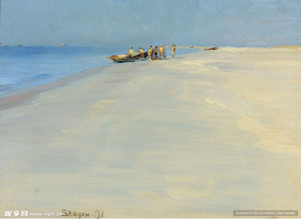 风光油画