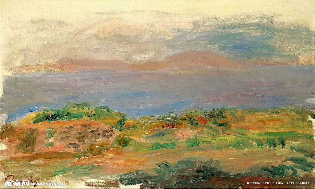 风光油画