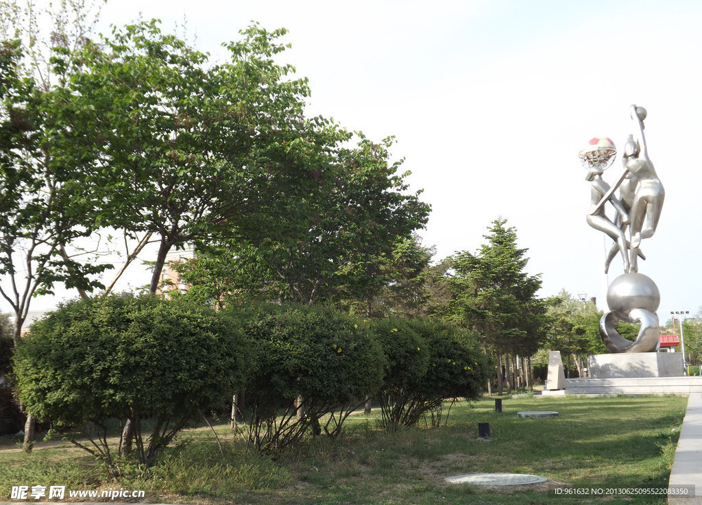 绿树风景