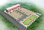 学校鸟瞰图