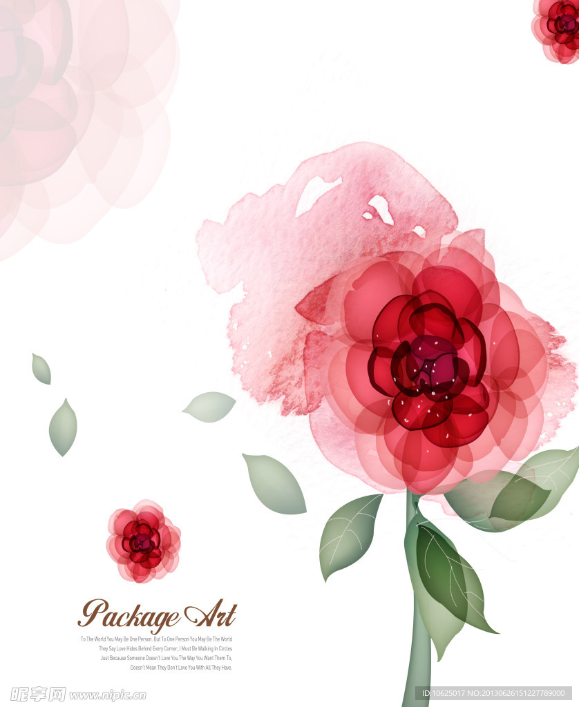 花朵移门