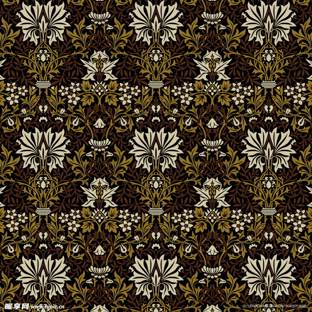 壁纸 图案 莫里斯