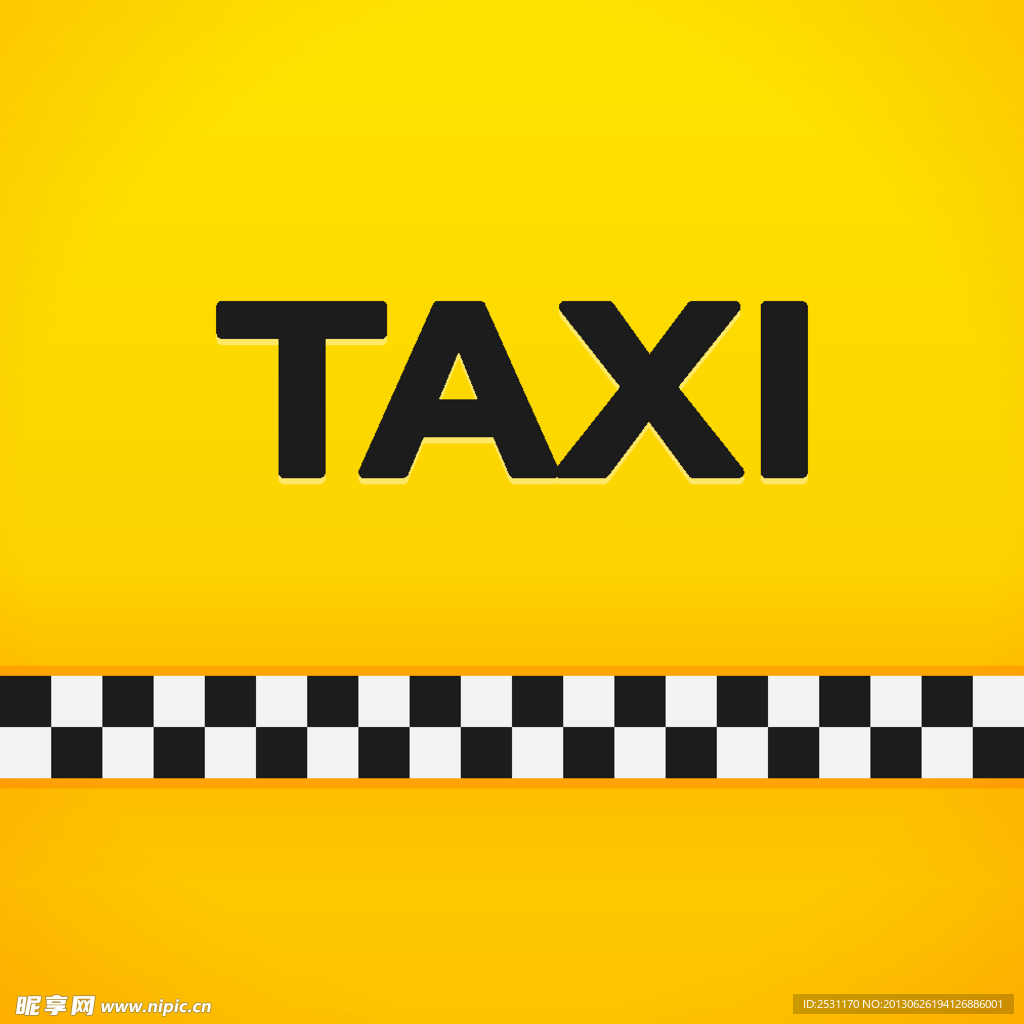 出租车 taxi 标