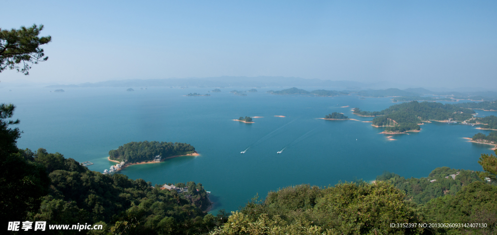 万绿湖风景