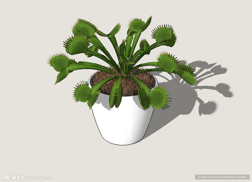 盆景3D模型