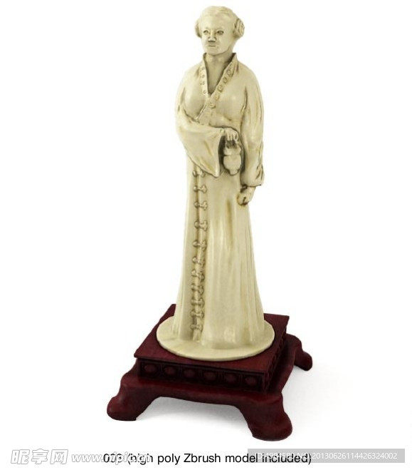 古代饰品 侍女
