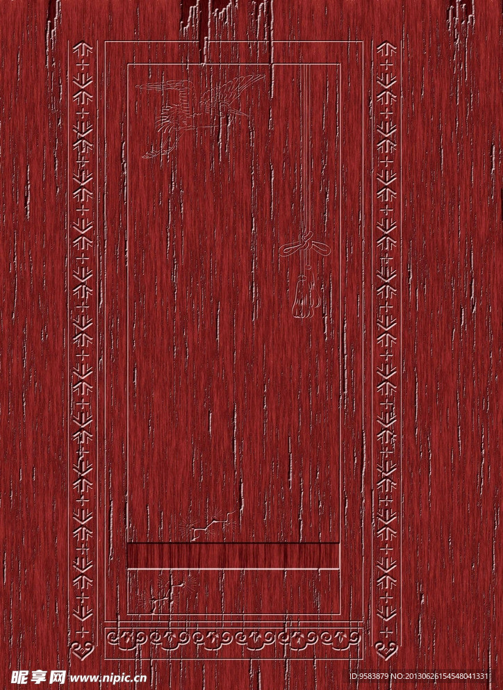 木刻图案