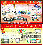 学校展板 中国梦