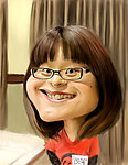 夸张人物漫画