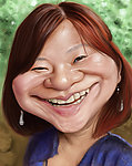 夸张人物漫画