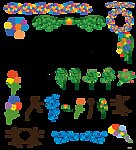 抽象植物