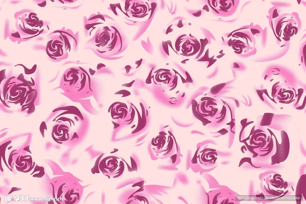 玫瑰花纹