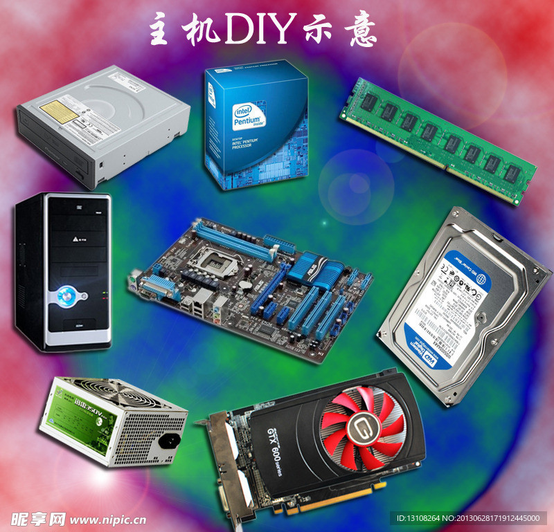 主机DIY示意图